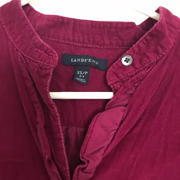 Lands End corduroy button up shirt - Picture 2 of 3